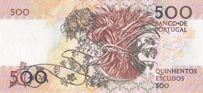 500 Escudos 4.8.1988